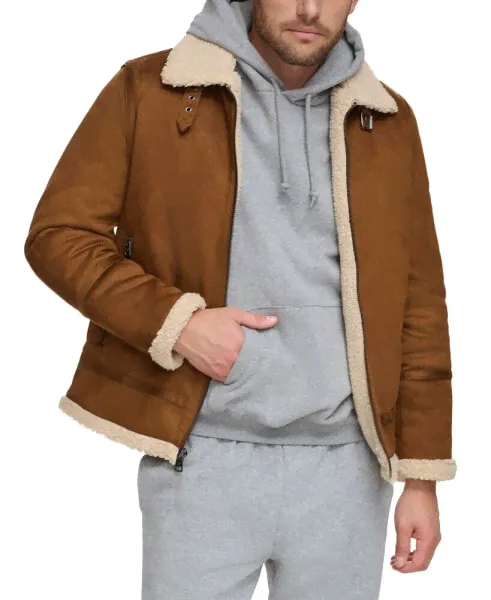 Куртка мужская Calvin Klein Classic Faux Shearling B-3 Bomber.-3