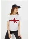 ФУТБОЛКА ЖЕНСКАЯ CALVIN KLEIN 3029 БЕЛЫЙ