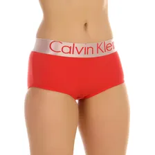 Женские трусы-шорты красные Calvin Klein Women Steel Red