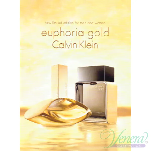 Calvin Klein Euphoria Gold Men EDT 100ml for Men Without Package-1
