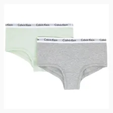 Трусики шортики для девочек Calvin Klein 022 - упаковка 2 шт