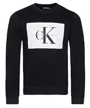 Мужские толстовки Calvin Klein Jeans Herren Sweatshirt Crewneck HWK ICON Schwarz (XL)