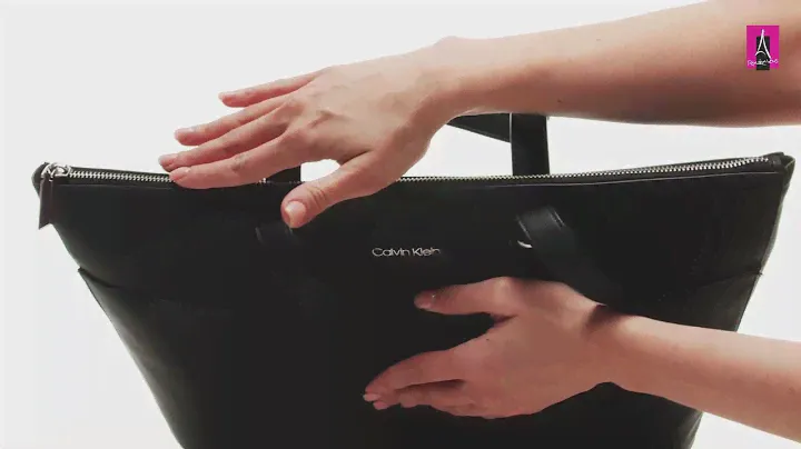 Видеообзор I Женская сумка тоут CALVIN KLEIN CK MUST SHOPPER LG W/SLIP POC