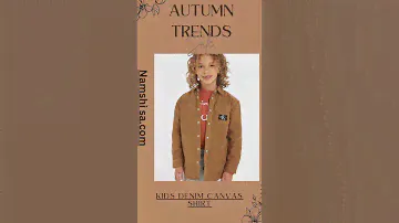 Calvin Klein Jeans Kids Denim Canvas Shirt #autumntrends #fashion