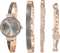 Набор часы + 3 браслета Anne Klein 2716GYST