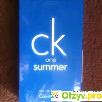 Туалетная вода Calvin Klein One Summer унисекс - отзыв