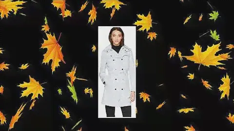 Calvin Klein womens Double Breasted Belted Rain Jacket With Removable Hood