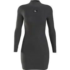 Платье женское Calvin Klein Jeans Woven Label Ribługим Рукавом