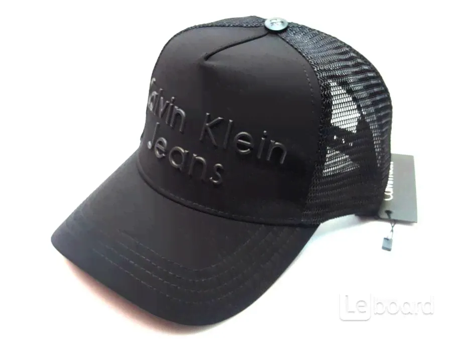 Calvin Klein Jeans кепка бейсболка (сетка)-0