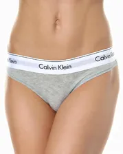 Calvin Klein New - Серые стринги