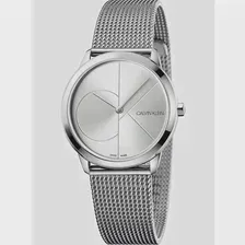 Наручные часы CALVIN KLEIN Minimal, серебряный, белый