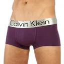 Мужские трусы хипсы баклажановые Calvin Klein