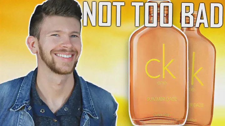 NEW CK One Summer Daze First Impressions - Another Eco Friendly Fragrance?