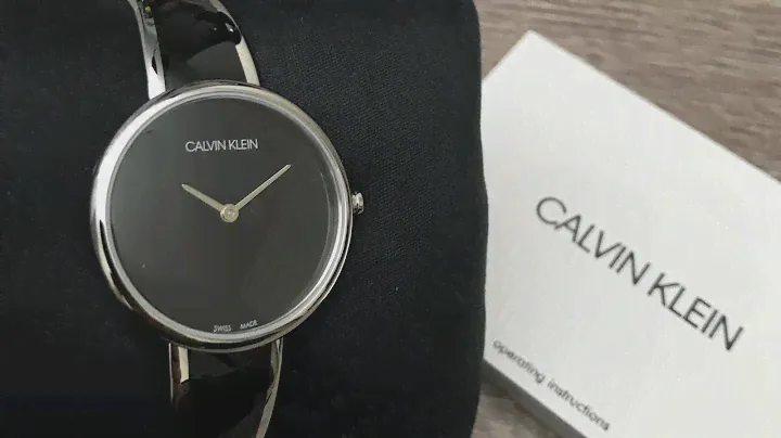 Calvin Klein Seduce Quartz Black Dial Ladies Watch K4E2N111 (Unboxing) @UnboxWatches