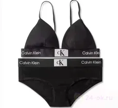 CALVIN KLEIN комплект нижнего белья (бра + трусики)