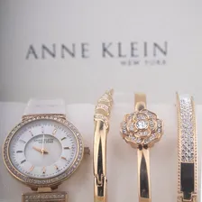 Оригинальные наручные женские часы Anne Klein 12/2298 с браслетами