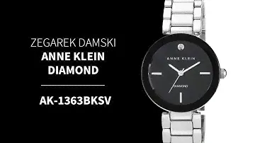 Zegarek Anne Klein Diamond AK-1363BKSV | Zegarownia.pl