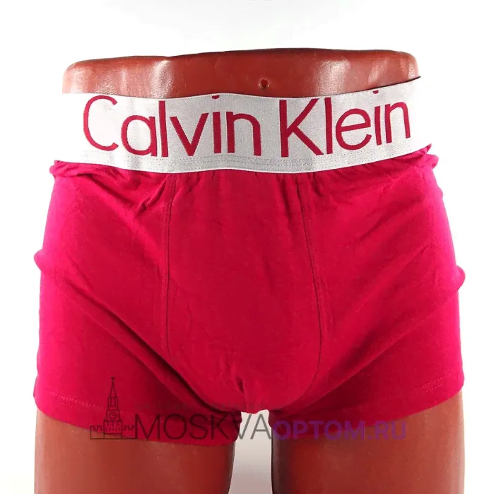 Мужское нижнее белье Calvin Klein Красное (однотонное в ассортименте)