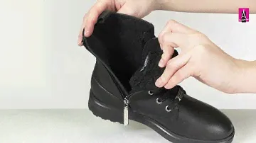 Видеообзор I Женские ботинки CALVIN KLEIN CLEAT BIKER BOOT WL 2673251