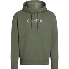 Толстовка Calvin Klein с двойным флокомный логотипом