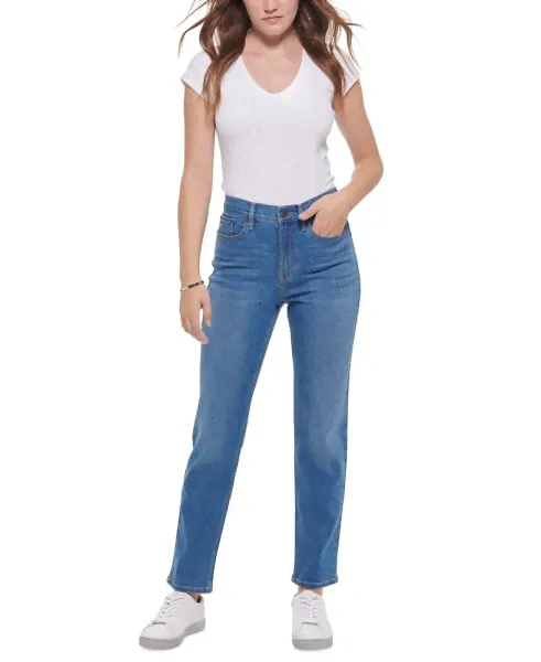 Джинсы женские Calvin Klein Jeans High-Rise Slim Whisper Soft-0