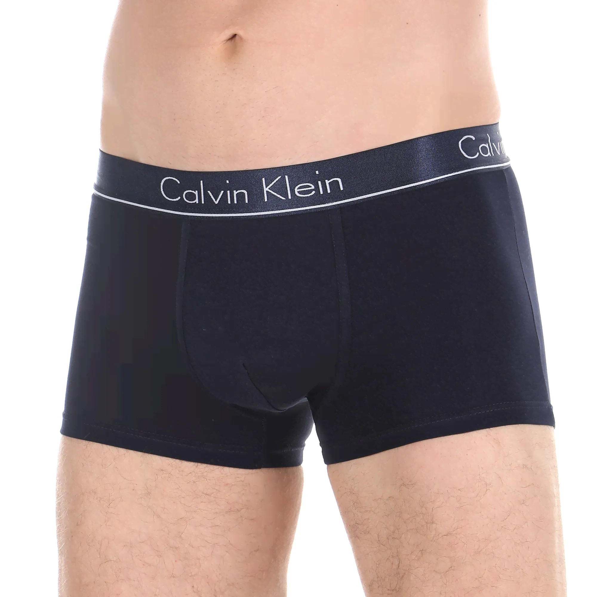 Мужские трусы боксеры темно-синие Calvin Klein-0