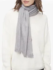 Однотонный шарф Calvin Klein